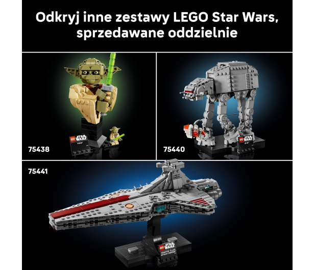 LEGO STAR WARS 75439 Popiersie Dartha Vadera™ - 1517913 - zdjęcie 4